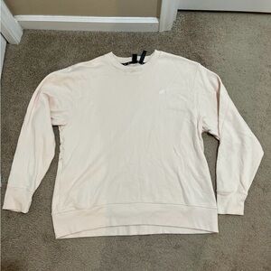 Adidas Men's Light Cream Crewneck Sweater
